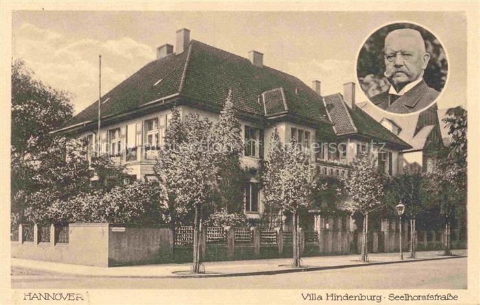 HANNOVER  CITY Villa Hindenburg Portrait