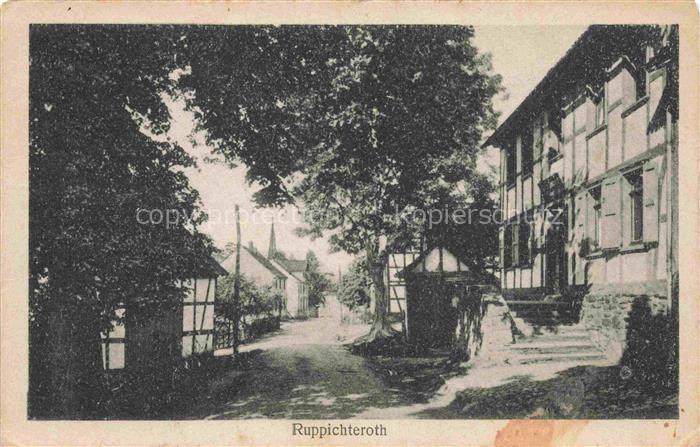 Ruppichteroth Rhein-Sieg-Kreis NRW Partie im Zentrum