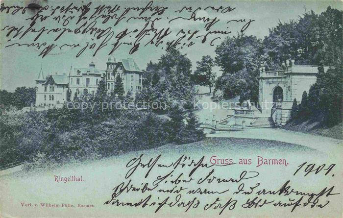 Barmen Elberfeld WUPPERTAL Ringelthal