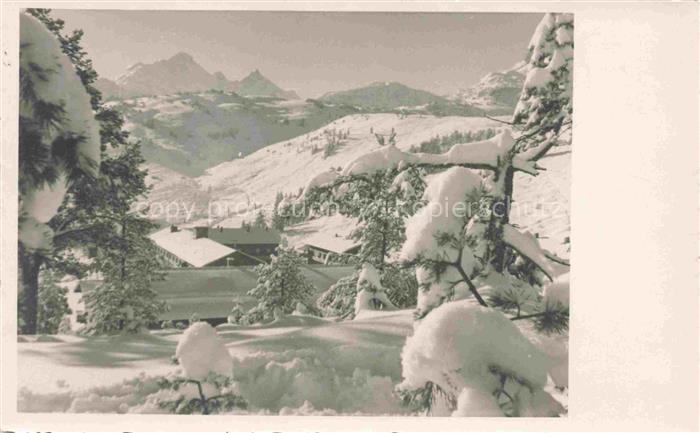 Luttensee 1010m MITTENWALD Bayern Winterpanorama Alpen