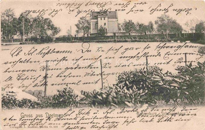 DORTMUND  CITY Kronenburg Schwanenhaus