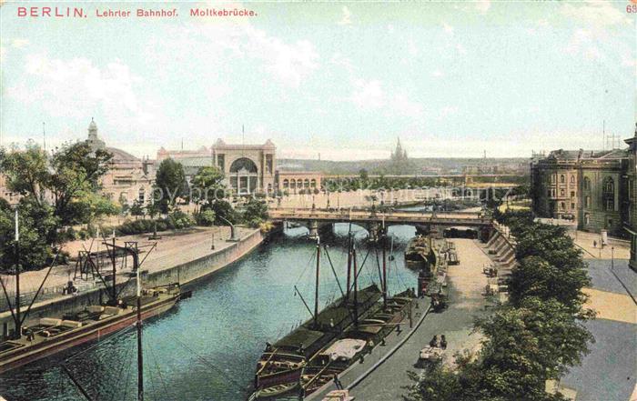 BERLIN  CITY Lehrter Bahnhof Moltkebruecke