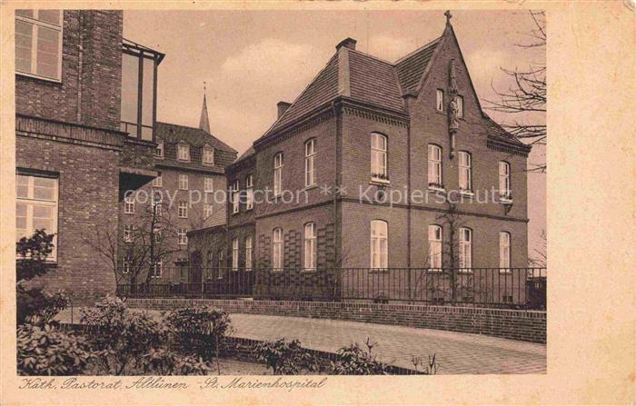 Luenen UNNA NRW Katholisches Pastorat St. Marienhospital