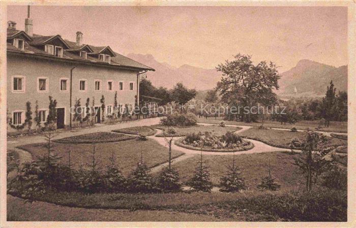 Brannenburg Rosenheim Bayern Erholungsheim des Bayerischen Postverbandes Hauptge