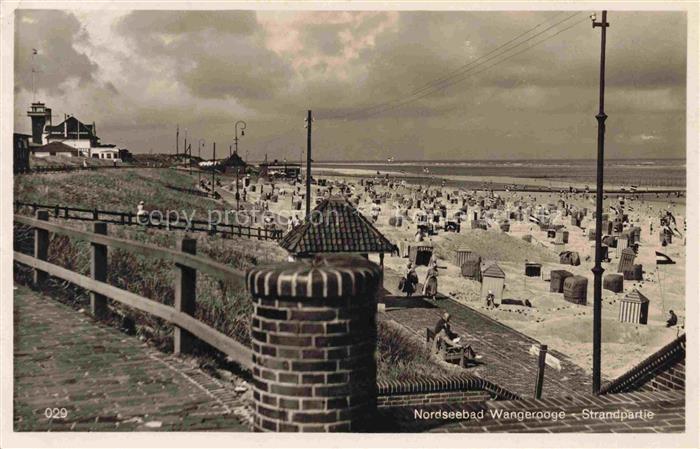 WANGEROOGE Wangeroog Nordseebad Strandpartie
