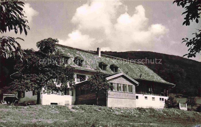 Steinen Wiesental BW Jugendherberge Platzhof