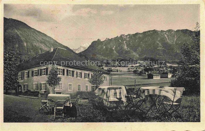 BAD REICHENHALL Gasthof Schwarzbach Alpenblick