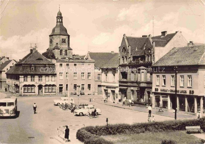 Vetschau Spreewald Brandenburg Marktplatz