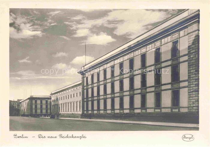 BERLIN  CITY Die neue Reichskanzlei
