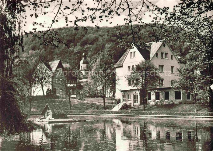 BAD SOODEN-ALLENDORF Kurhaus Schwanenteich