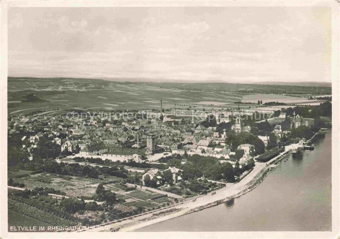 Eltville Rhein Fliegeraufnahme