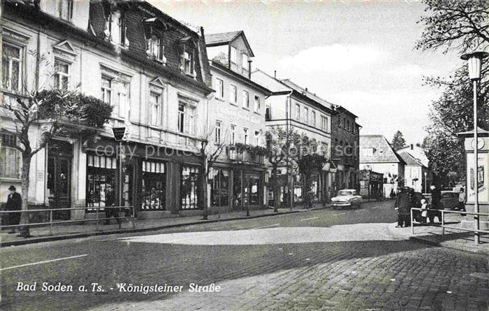 BAD SODEN  Taunus Hessen Koenigsteiner Strasse