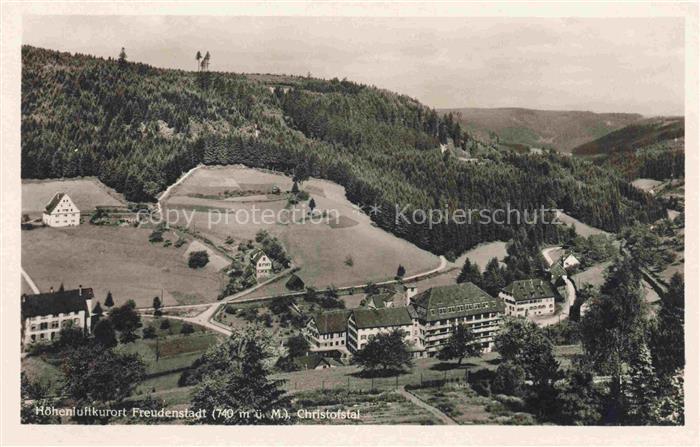 FREUDENSTADT BW Panorama Hoehenluftkurort Christofstal Schwarzwald