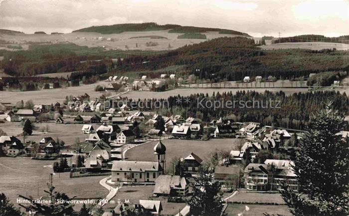 Hinterzarten Breisgau-Hochschwarzwald BW Panorama Kurort im Schwarzwald