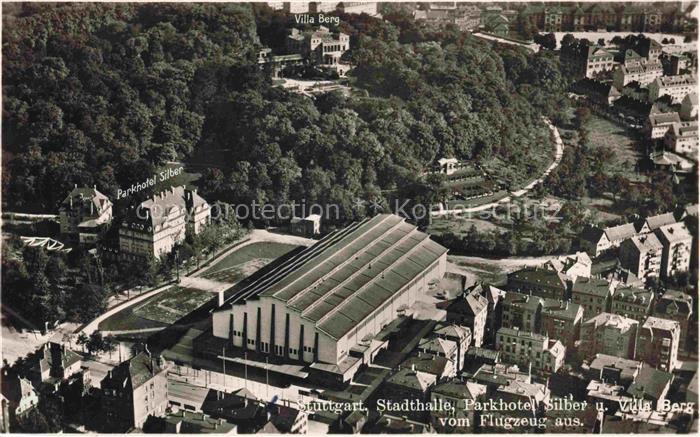 STUTTGART  CITY Stadthalle Parkhotel Silber und Villa Berg