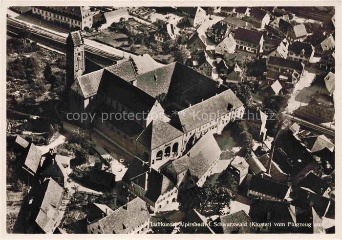 Alpirsbach Freudenstadt BW Stadtzentrum Luftkurort Kloster Kirche