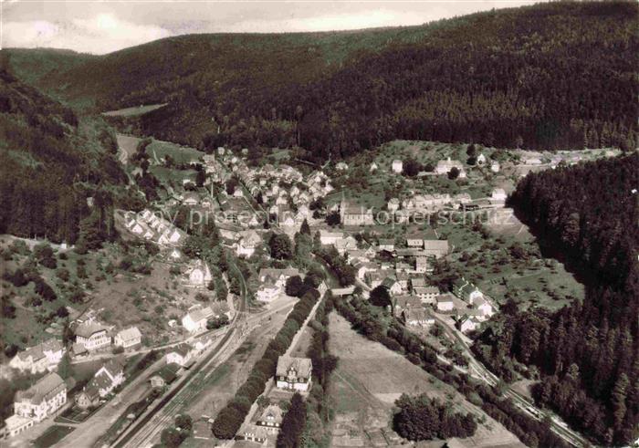 Hoefen  Enz Panorama Luftkurort im Schwarzwald