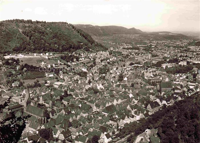 Geislingen  Steige Panorama Blick ins Tal Schwaebische Alb
