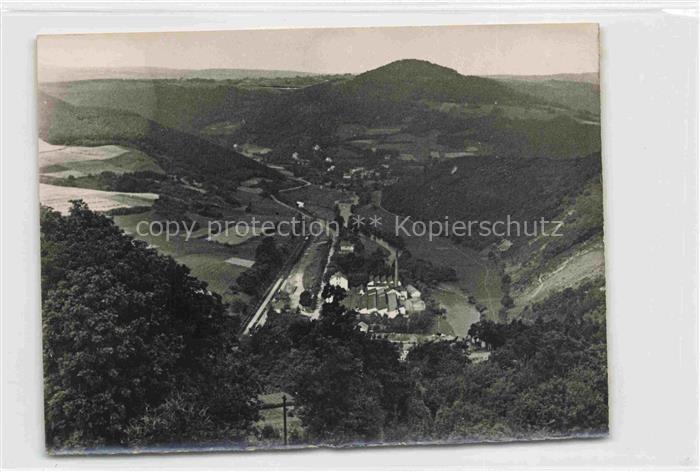 Nideggen Eifel Dueren NRW Panorama Blick vom Burgturm