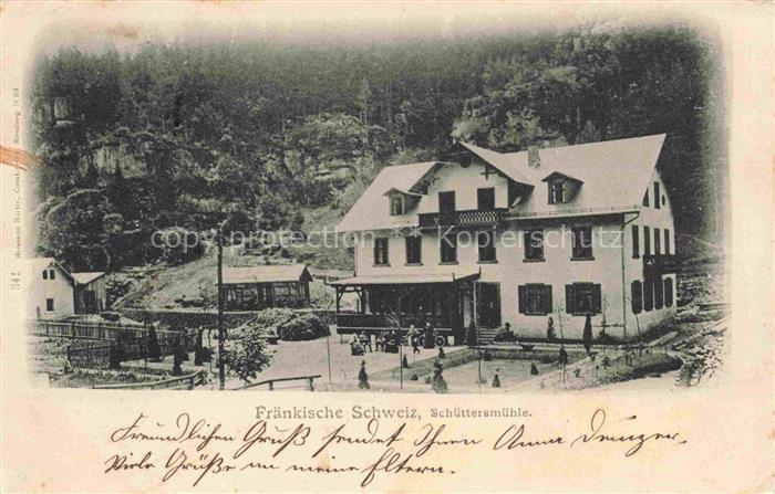 Pottenstein Oberfranken Schuettersmuehle