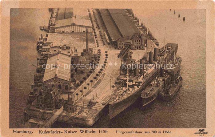 HAMBURG  CITY Kuhwaerder Kaiser-Wilhelm-Hoeft
