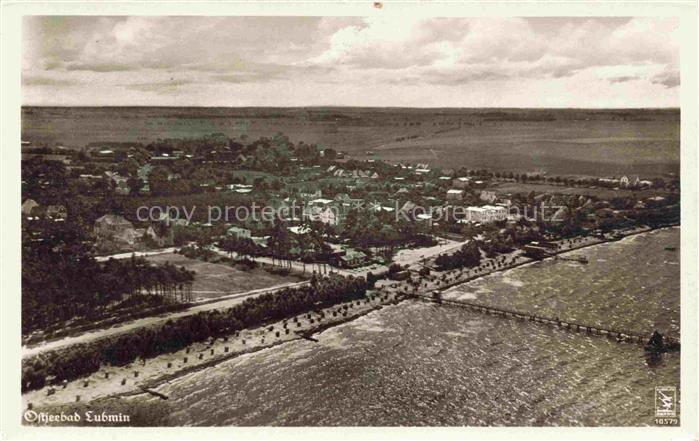 LUBMIN Ostseebad Fliegeraufnahme