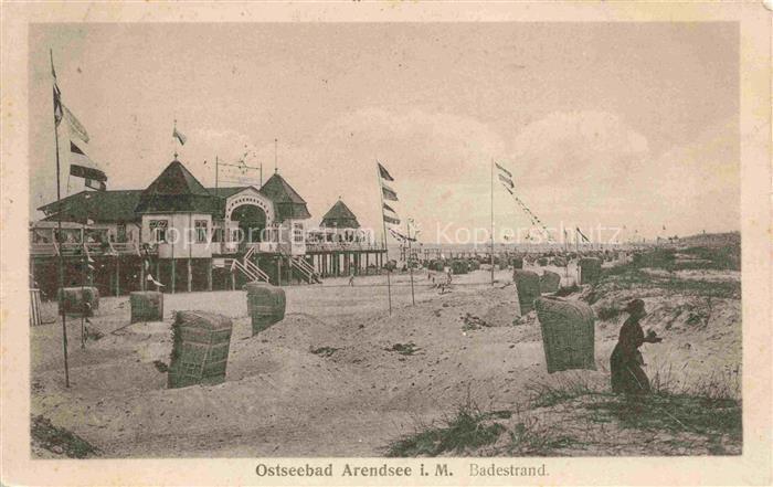 ARENDSEE  Mecklenburg KueHLUNGSBORN Ostseebad Badestrand