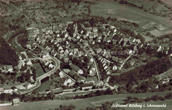 Wildberg CALW Schwarzwald BW Fliegeraufnahme