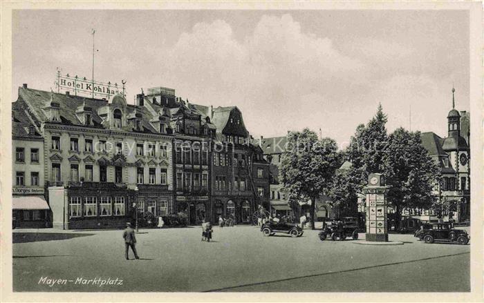 Mayen Eifel Rheinland-Pfalz Marktplatz