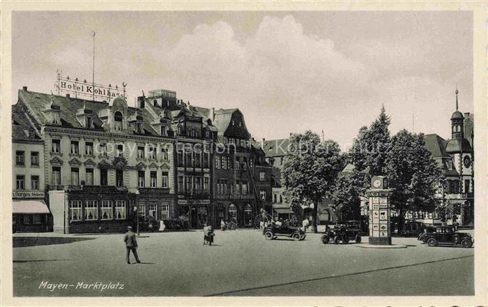 Mayen Eifel Rheinland-Pfalz Marktplatz