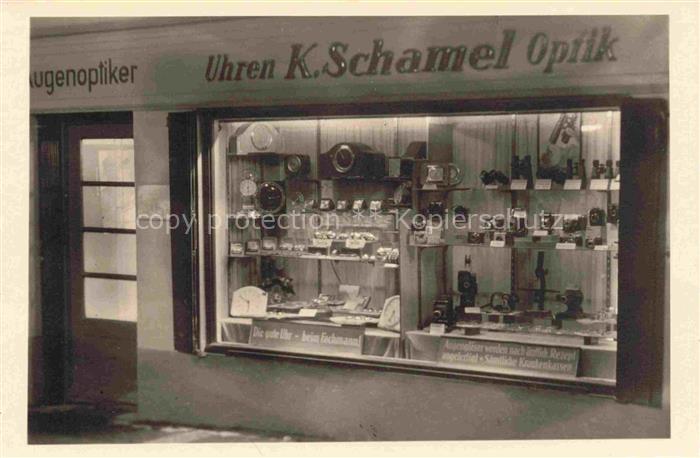 Kaufbeuren Uhren K. Schamel Optik Geschaeft