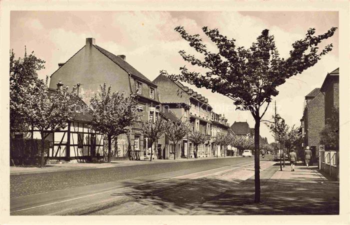 Langenfeld  Rheinland NRW Hauptstrasse