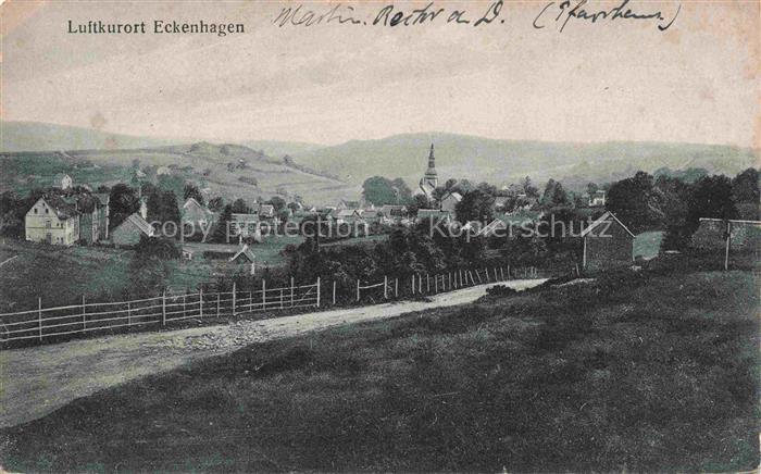 Eckenhagen Reichshof Oberbergischer Kreis NRW Panorama