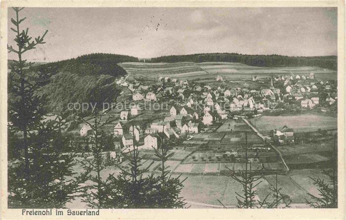 Freienohl Sauerland Meschede NRW Panorama