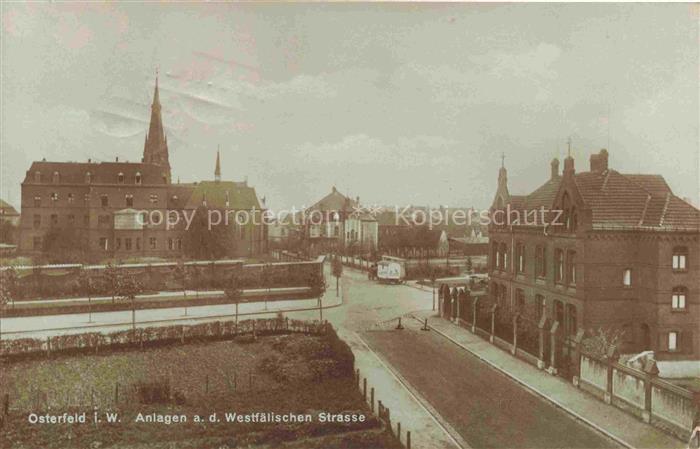 Osterfeld Oberhausen Anlagen an der Westfaelischen Strasse