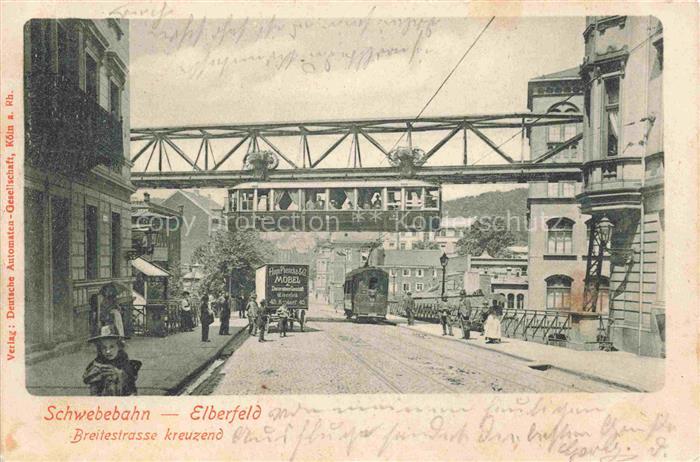 Elberfeld Barmen WUPPERTAL Schwebebahn