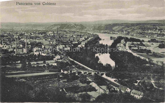 Coblenz KOBLENZ Panorama