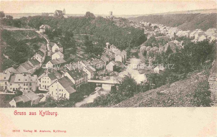 Kyllburg Eifelkreis Rheinland-Pfalz Panorama