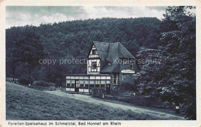 BAD HONNEF Forellen-Speisehaus im Schmelztal