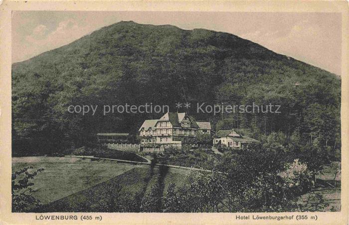 BAD HONNEF Panorama Loewenburg Hotel Loewenburgerhof