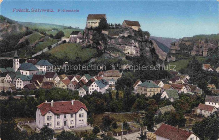 Pottenstein Oberfranken Panorama