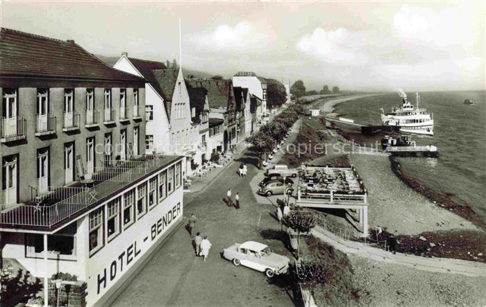 Bad Niederbreisig Bad Breisig Ahrweiler Rheinland-Pfalz Rheinpromenade