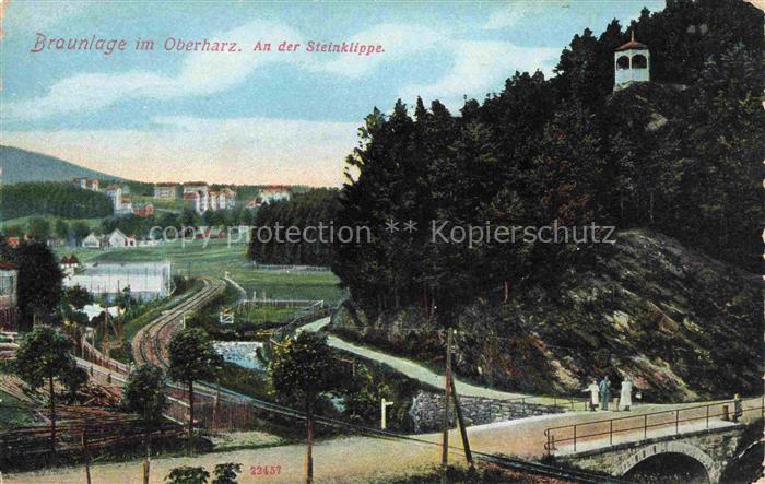 Braunlage Harz An der Steinklippe Feldpost