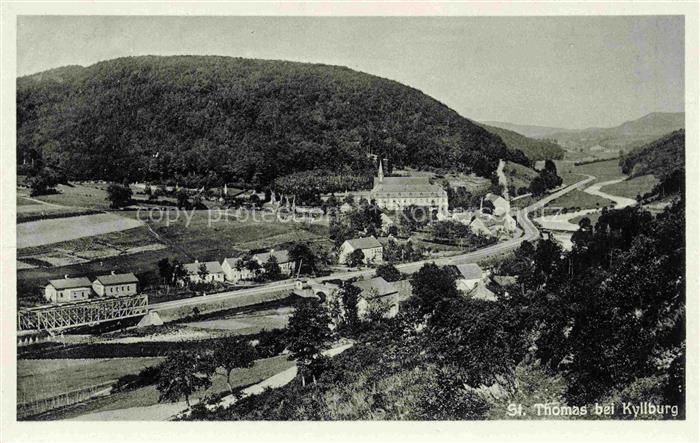 St Thomas Kyllburg Eifelkreis Rheinland-Pfalz Panorama