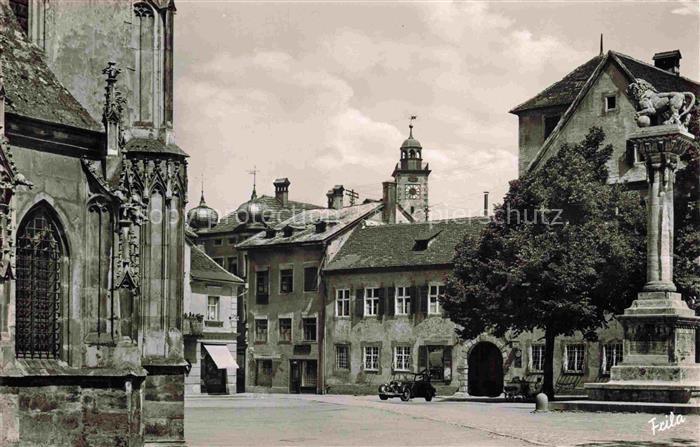 Eichstaett Oberbayern Domplatz