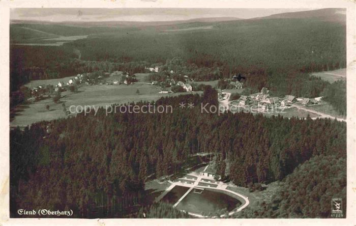 Elend Harz Sachsen-Anhalt Fliegeraufnahme