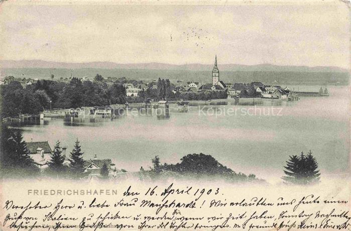 FRIEDRICHSHAFEN Bodensee Panorama