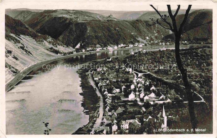 Loef Brodenbach Panorama Moseltal