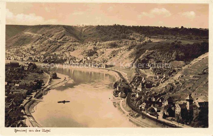 Gondorf Kobern-Gondorf Mosel Fliegeraufnahme