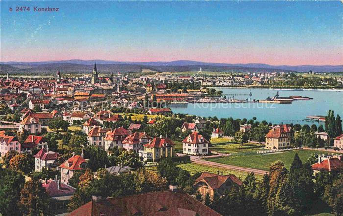 KONSTANZ Bodensee BW Panorama